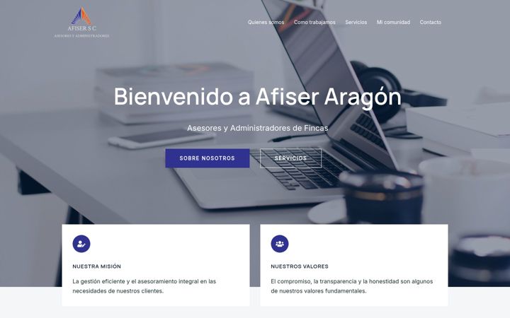 Screenshot of afiseraragon.com