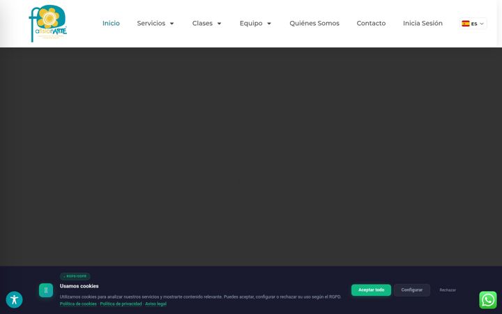 Screenshot of afisionarte.com