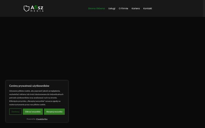 Screenshot of afiszmedia.pl
