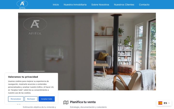 Screenshot of afitol.com