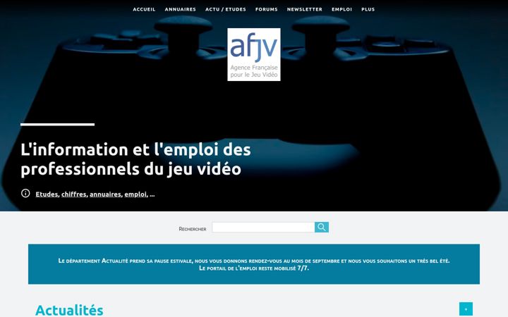 Skärmbild av afjv.com