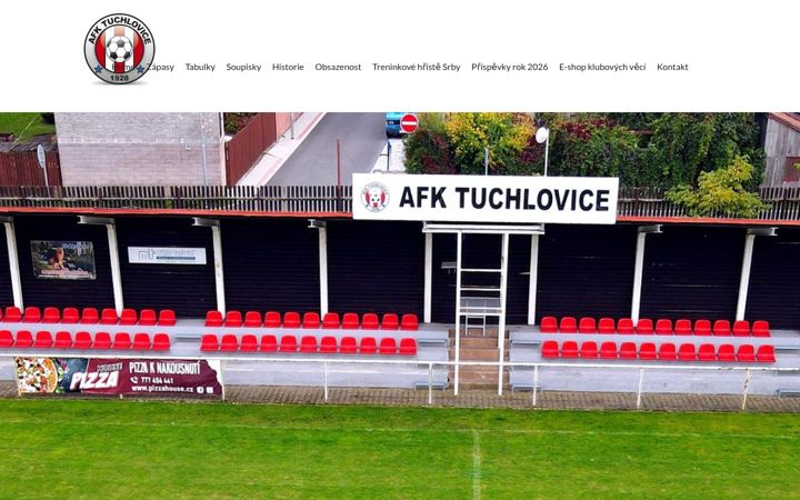 Screenshot of afk-tuchlovice.cz
