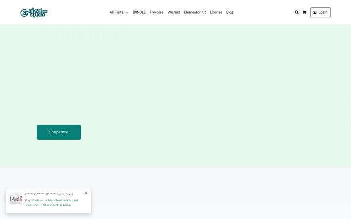 Screenshot of afkaristudio.com