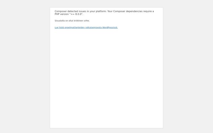 Screenshot of afkoti.fi