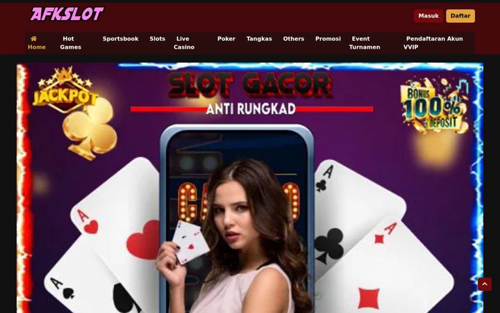 Screenshot of afkslot.net