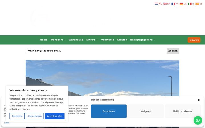 Screenshot di aflbarendrecht.nl