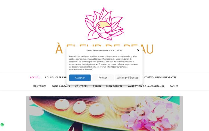 Ekrano kopija afleur-depeau.fr