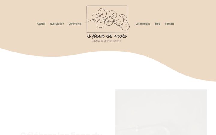 Screenshot of afleurdemots-ceremonie.fr