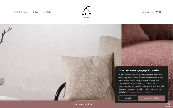 Screenshot of aflodesign.pl