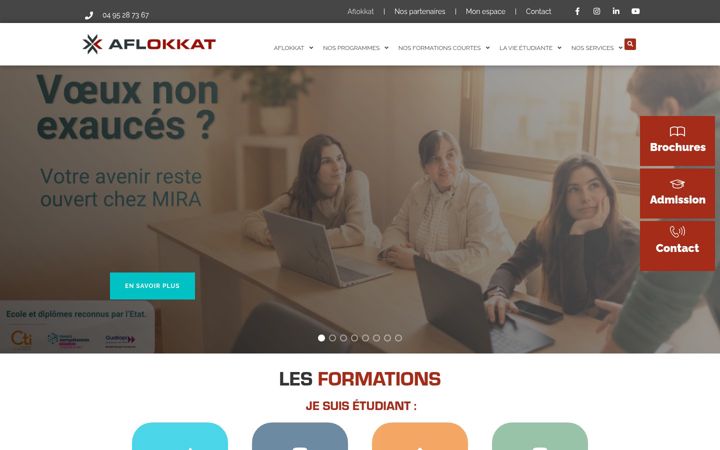 Screenshot of aflokkat.com