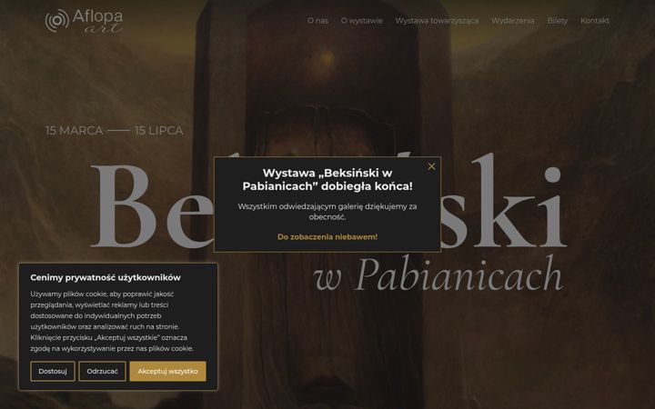 Screenshot of aflopaart.pl