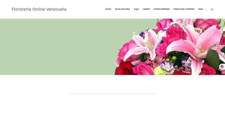 Screenshot of aflora.com.ve
