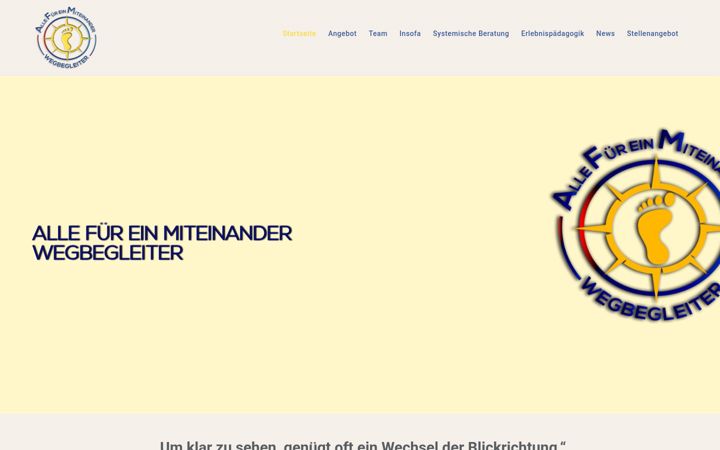 Screenshot of afm-wegbegleiter.de