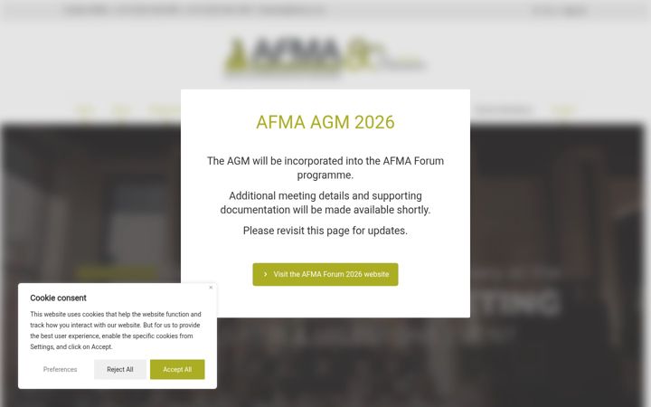 Snímek obrazovky afmaagm.co.za