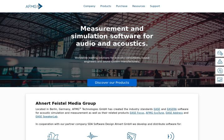 Screenshot of afmg.eu