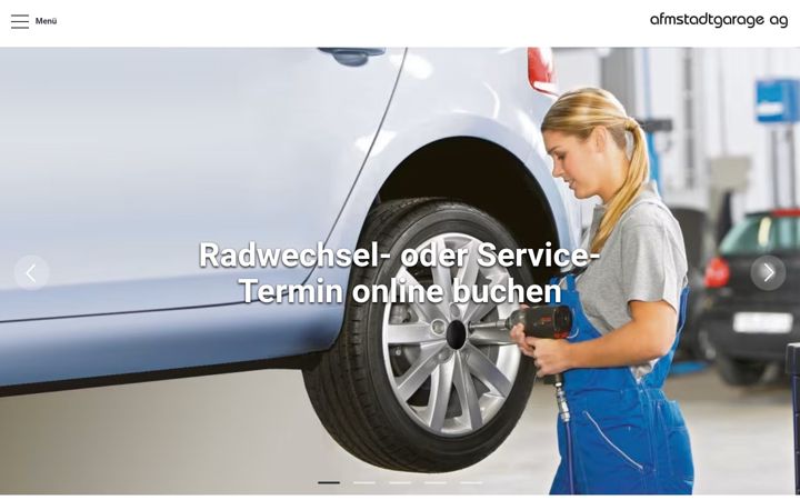 Skärmbild av afmstadtgarage.ch
