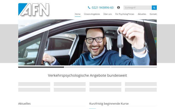 Screenshot of afn.de