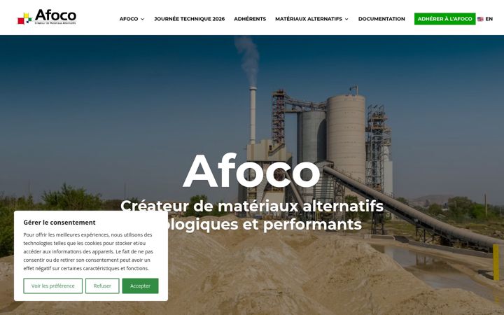 Screenshot of afoco.org