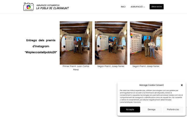 Screenshot of afocpobla.org