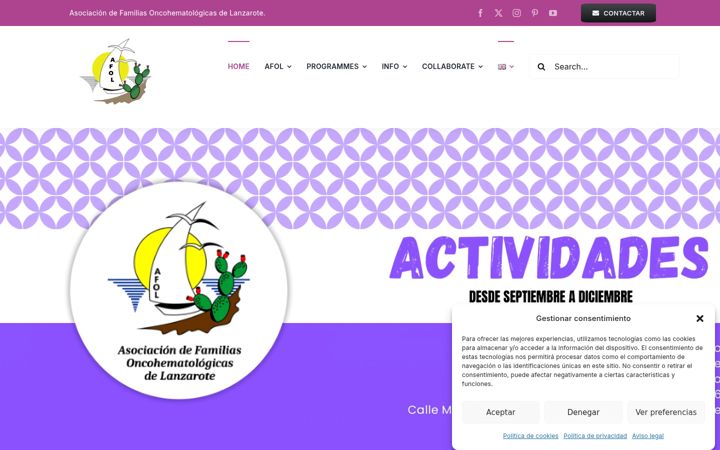 Snímek obrazovky afol.info