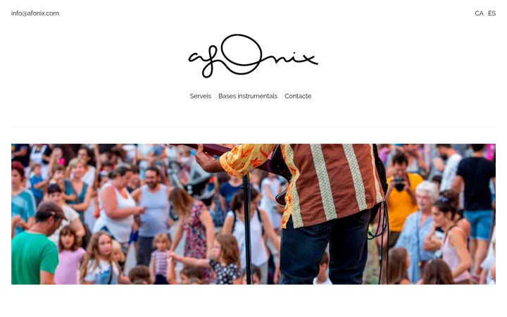 Screenshot of afonix.com