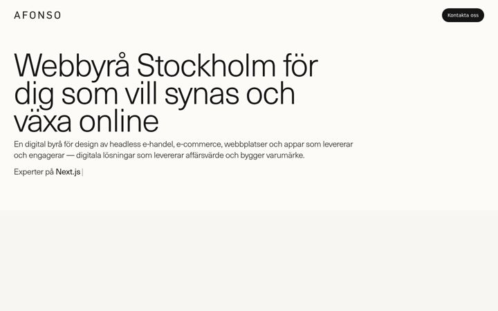 Screenshot of afonso.se