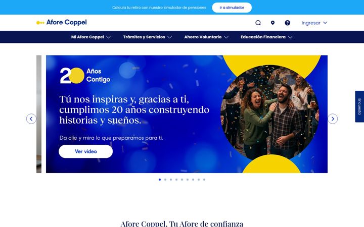 Screenshot of aforecoppel.com