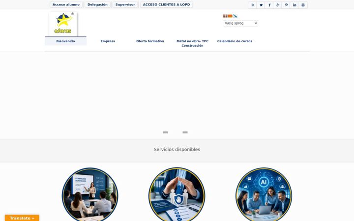 Screenshot of aforos.cat