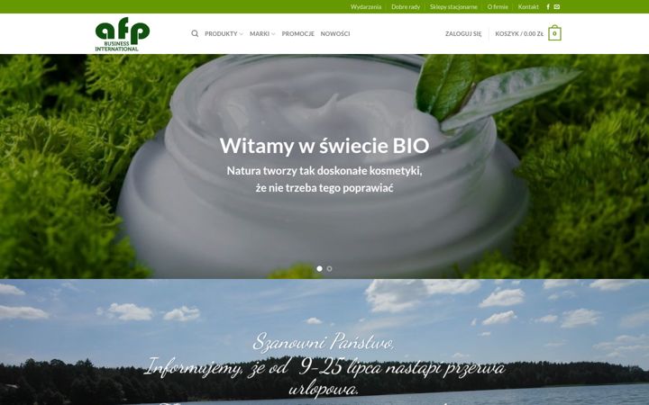 Screenshot of afp-bio.com