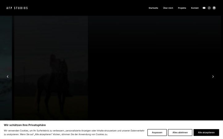 Screenshot of afp-studios.ch