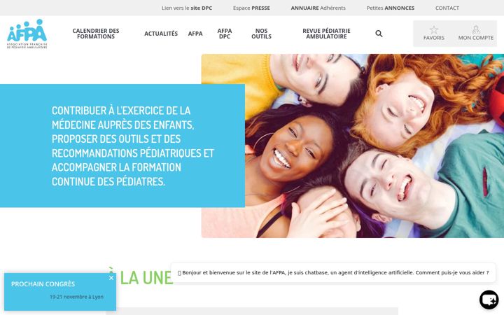 Screenshot of afpa.org