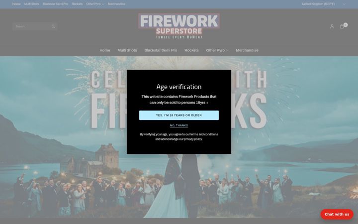 Screenshot of afparty.co.uk