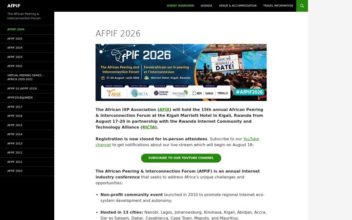 Screenshot of afpif.org