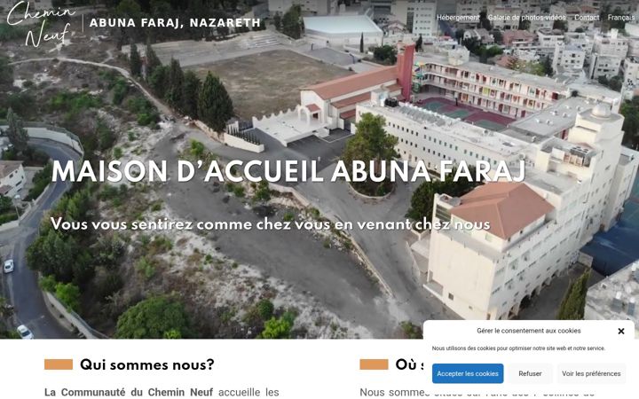 Екранна снимка на afpilgrimhouse.com