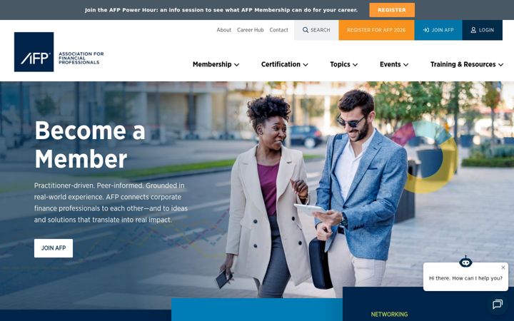 Screenshot of afponline.org