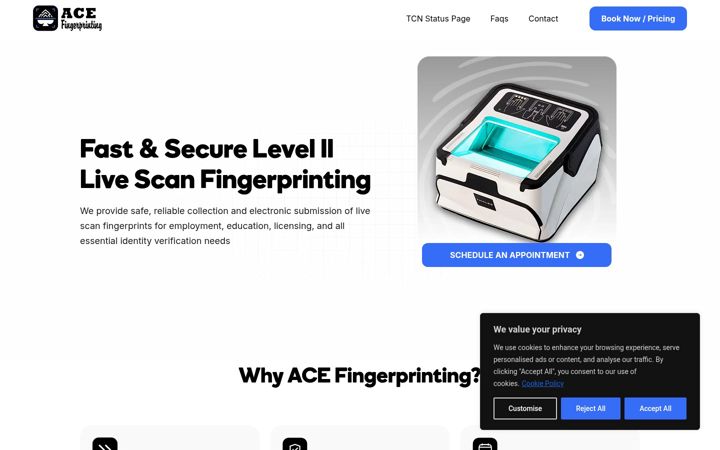 Screenshot of afprinting.com