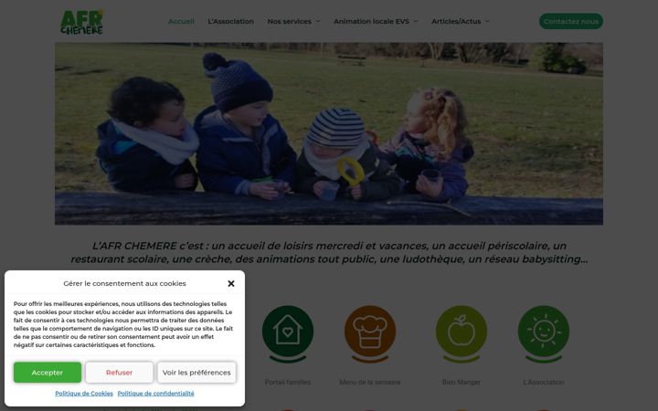 Zrzut ekranu afr-chemere.org