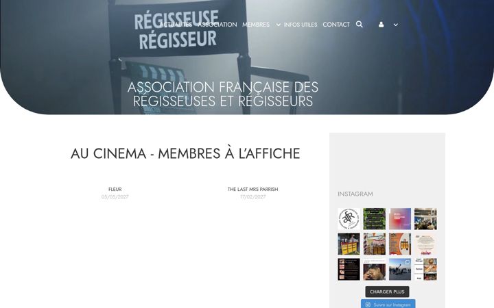 Screenshot of afrcinetv.org