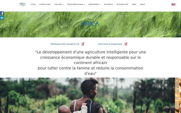 Screenshot of africa-agrobio.com