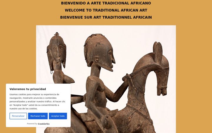 Screenshot of africaclub.com