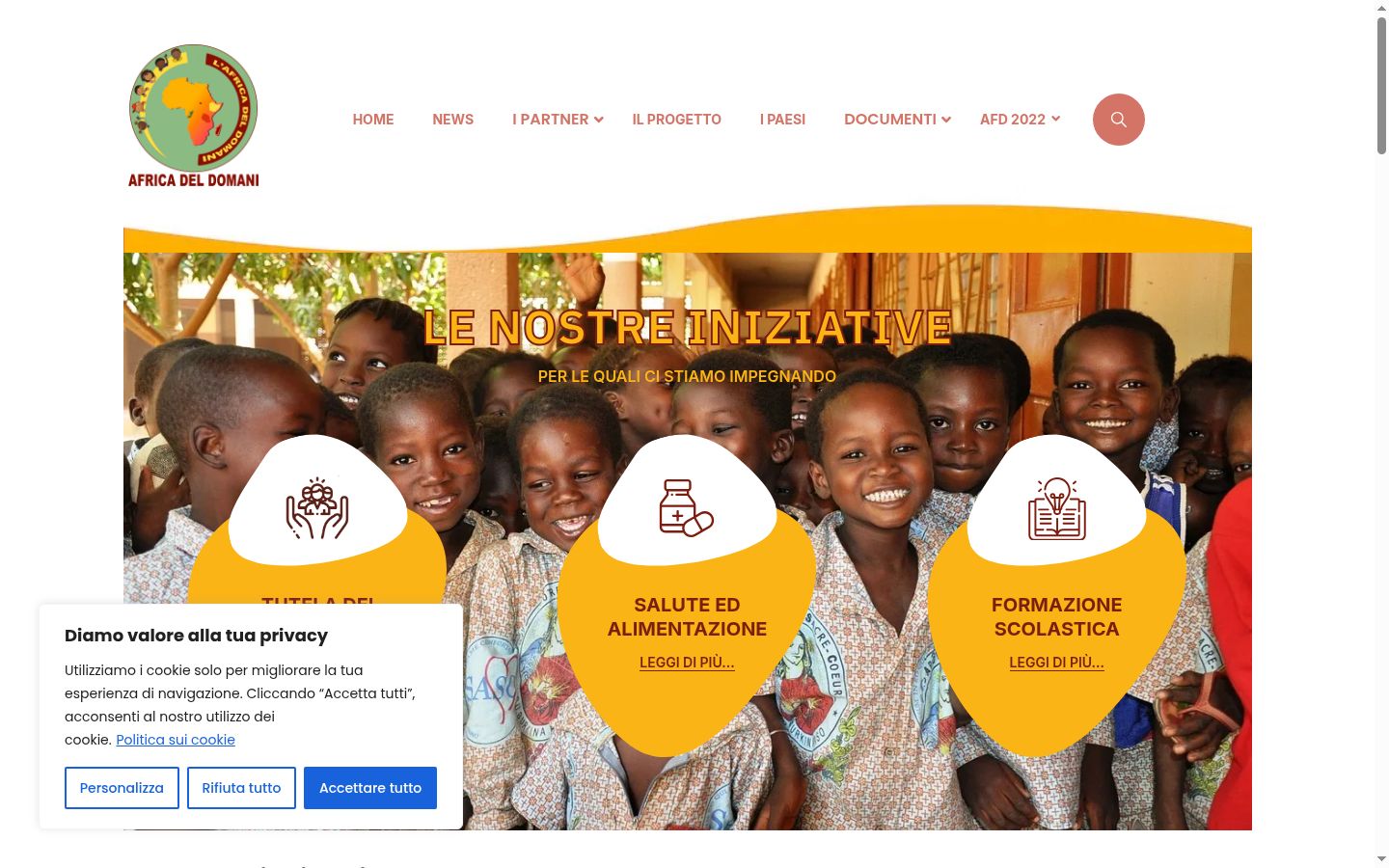 Screenshot tal-banner tal-kunsens muri qabel kwalunkwe interazzjoni