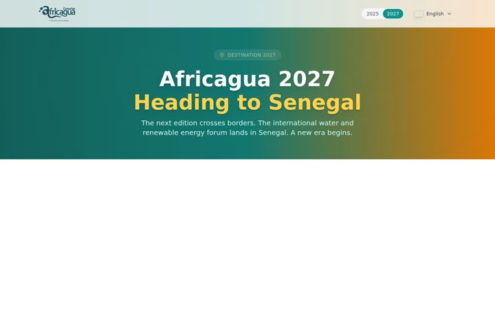 Screenshot di africagua.com
