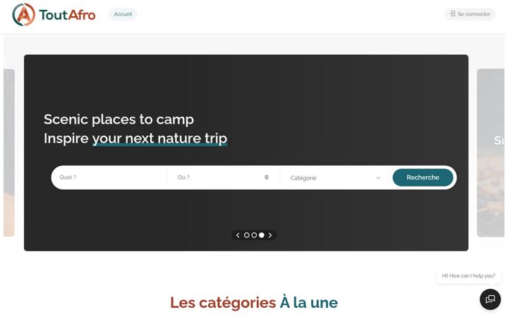Screenshot of africahappy.com