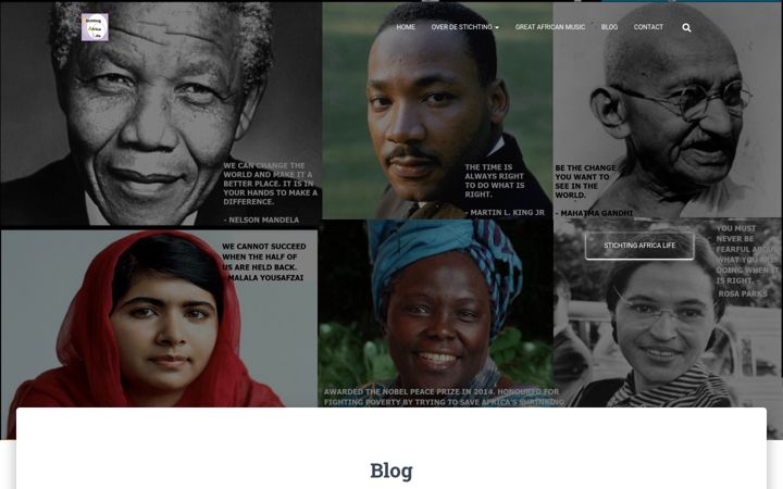 Screenshot di africalife.nl