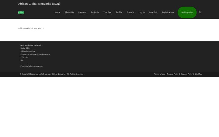 Screenshot of africangn.net