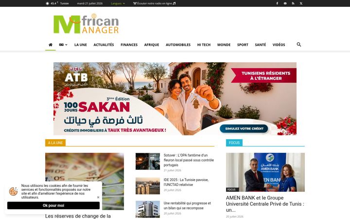 Screenshot of africanmanager.com