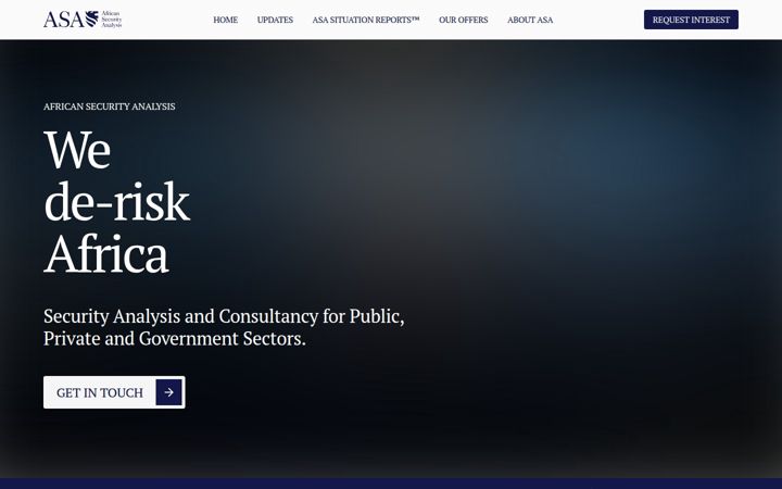 africansecurityanalysis.org