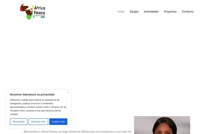 Screenshot of africapiensa.de