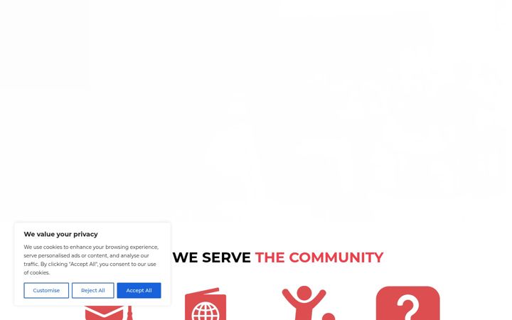 Screenshot of africarts.org.uk