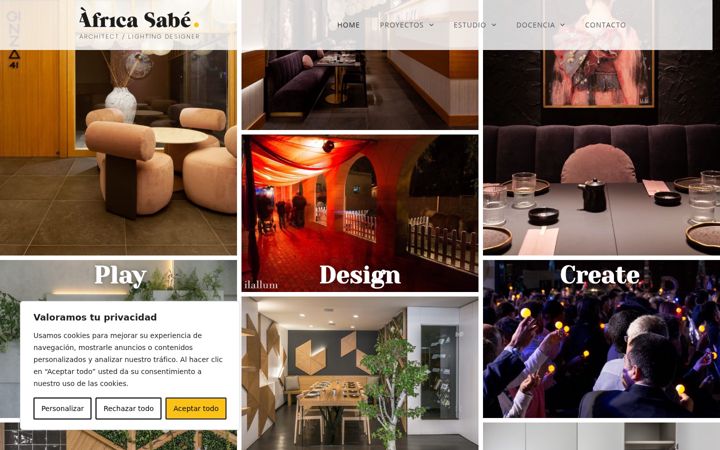 Screenshot of africasabe.com